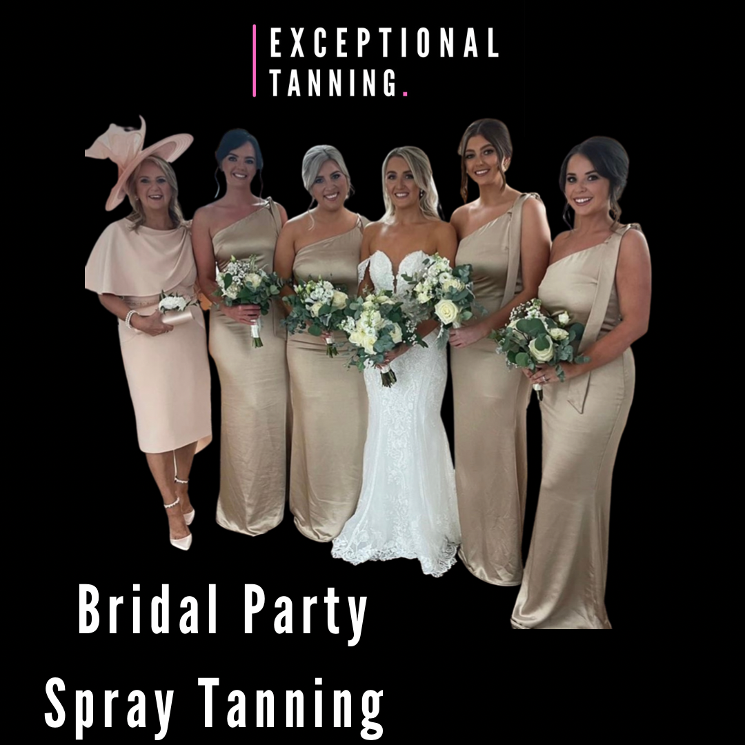 Bridal Party Spray Tanning